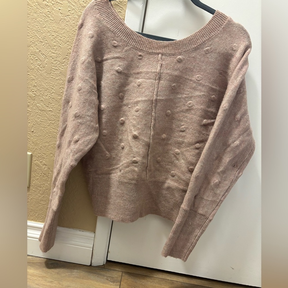 Dusty Pink William Rast Sweater NWOT